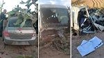 سيدي بوزيد: قتلى وجرحى في حادث اصطدام حافلة بسيارتيْن