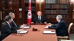 إجراءات استقبال الجرحى الفلسطيـ.نيين محور لقاء سعيد بوزير الصحة ورئيس الهلال الأحمر التونسي