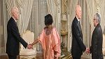 بعد انتهاء مهامهما: سعيد يستقبل سفيري السنغال وإيران