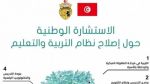 بالأرقام.. عدد المشاركين في الإستشارة الوطنية حول إصلاح التربية إلى حد الآن 