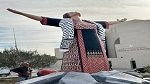 تركيز مجسم 'أم الشهداء' أمام مقر سفارة فلسطين بتونس
