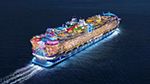 'أيقونة البحار'.. أكبر سفينة سياحيّة في العالم تبدأ أولى رحلاتها (صور)