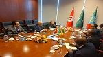 وزير الخارجية يجري محادثتين مع نظيريه الموريتاني والأثيوبي