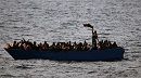 وصول نحو 100 مهاجر غير نظامي الى جزيرة في اليونان