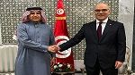 وزير الخارجية يستقبل سفير البحرين بمناسبة انتهاء مهامه
