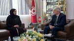 وزير الدفاع يستقبل سفيرة الإمارات بتونس