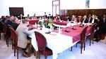 جلسة عمل بالبرلمان مع وفد من لجنة شنغهاي للمؤتمر الاستشاري السياسي الصيني