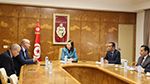 وزيرة النقل بالنيابة تُتابع مدى تقدّم المرحلة التجريبية لعملية الربط الحديدي بين تونس والجزائر 