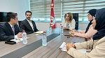 وزيرة الإقتصاد تتباحث مع وفد من شركة سعودية صينية فرص الإستثمار و الشراكة 