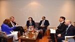 وزيرة الصناعة تبحث مع مسؤولين عن شركة إيطالية سبل تعزيز التعاون في الطاقات المتجددة