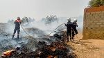 جندوبة: إخماد حريق  اندلع بمصب فضلات عشوائي