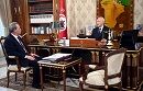 رئيس الجمهورية يستعرض مع رئيس الحكومة نتائج مشاركته في أعمال منتدى الهجرة عبر المتوسط بطرابلس