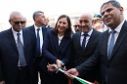 وزيرة النقل بالنيابة ونظيرها الجزائري يعطيان إشارة استئناف الخط الحديدي الرابط بين تونس عنابة (صور)