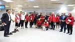 كواليس وصول القطوسي والجندوبي و أعضاء الوفد التونسي الى مطار تونس قرطاج (صور و تصريحات)
