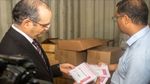 نقل المواد الانتخابية من المخزن المركزي لهيئة الانتخابات إلى المخازن الجهوية