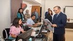 بوعسكر يزور مقر خلايا الرصد السمعي البصري والمكتوب والإلكتروني التابعة للهيئة