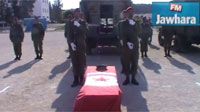 القيروان : تأبين شهداء الجيش الوطني