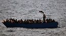 فقدان قارب على متنه 84 مهاجرا 