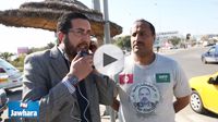 سائح سعودي ينطلق من مطار تونس قرطاج إلى مساكن سيرا على الأقدام