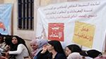أساتذة التنشيط الثقافي يحتجّون أمام مقرّ رئاسة الجمهورية (فيديو)