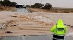 انقطاع حركة المرور بعدد من الطرقات جرّاء ارتفاع منسوب المياه