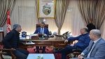 والي سوسة يجتمع برئيس الهيئة التسييرية للنجم الساحلي زبير بية