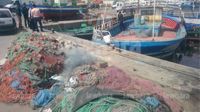 المنستير : بحارة ميناء طبلبة يحتجون بسبب التلوّث