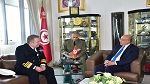 وزير الدفاع يستقبل المستشار البريطاني للدفاع المكلّف بالشرق الأوسط وشمال إفريقيا