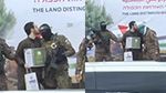 قُبلة على الجبين تُحدث صدمة في إسرائيل ! (فيديو)