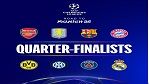 مواجهات ومواعيد ربع نهائي دوري أبطال أوروبا