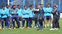 سمير الجويلي يشرف على أول حصة تدريبية له مع الإتحاد المنستيري