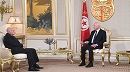 رئيس الجمهورية يستقبل وزير الخارجية الجزائري