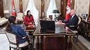 رئيس الجمهورية يستقبل رئيسة الحكومة ووزيرة المالية