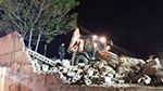 بنزرت الشمالية: هدم جزء آيل للسقوط بسور جانبي بمعهد فرحات حشاد 