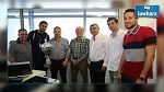 جوهرة أف أم تحتفي بفريق النجم الساحلي للكرة الطائرة المتوج بكأس تونس