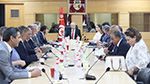 وزير التجارة يلتقي رئيس غرفة التجارة الأمريكية العربية الوطنية