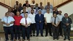 والي المنستير يستقبل أعضاء الهيئة الجديدة للإتحاد المنستيري مع أعضاء الهيئة التسيرية السابقة