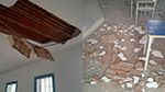 جبل الجلود: سقوط جزء من سقف قاعة بمدرسة إعدادية (فيديو)