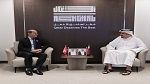 وزير التجهيز يتباحث مع رئيس هيئة الأشغال العامة القطرية تطوير التعاون