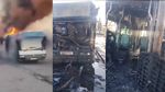 قابس: اندلاع حريق في حافلة خالية من الركاب
