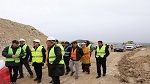 وزير التجهيز يتابع سير أشغال مشروع الطريق السيارة تونس- جلمة