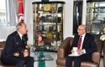 وزير الدفاع الوطني يلتقي رئيس أركان جيش البحر الإيطالي