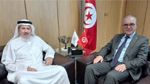 وزير الإقتصاد يلتقي الرئيس التنفيذي للمؤسسة الدولية الإسلامية لتمويل التجارة