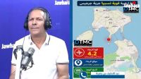 عامر بحبة يطمئن المواطنين: 'الرجّتان الأرضيّتان في جرجيس لا تشكّلان خطورة'