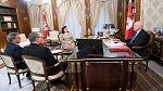 رئيس الدولة يجتمع برئيسة الحكومة و بوزير الإقتصاد والتخطيط وبمحافظ البنك المركزي