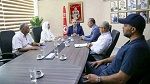 جوهر لقاء وزير الرياضة بالإطار الفني الجديد للمنتخب الوطني التونسي لكرة القدم