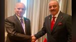 وزير الخارجية يلتقي نظيره العراقي