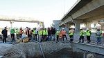 وزير التجهيز يعاين سير أشغال مشروع المدخل الجنوبي للعاصمة