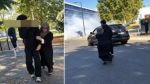 اقتحمت الاحتجاجات بحثا عن ابنها: أم تخطف الأنظار في فرنسا (فيديو)