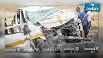 قرنبالية : جرحى في حادث اصطدام سيارة نقل ريفي بشاحنة خفيفة